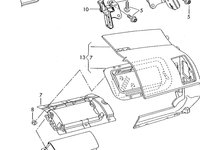 Airbag Volkswagen Polo 9n 2002 2003 Hatchback VOLKSWAGEN POLO (9N_) [ 2001 - 2012 ] OEM 6Q0880204B