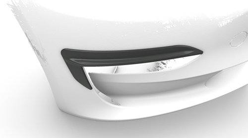 Airintakes deflectoare aer ornamente bara fata Prize de aer pentru Tesla Model 3 AI031