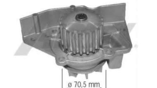 Airtex pompa apa pt citroen,peugeot mot 1.9di