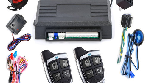 Alarma auto cu 2 telecomenzi KD-F20