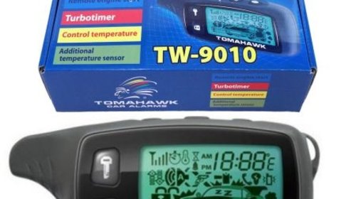 Alarma auto cu pornire motor Tomahawk TW9010