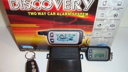 Alarma auto Discovery AS 500 cu pager