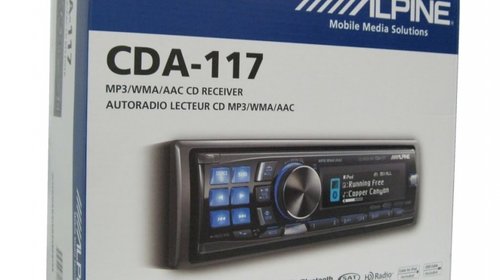 ALPINE CDA-117Ri RADIO-CD MP3 Player Auto C USB Montaj in toata tara