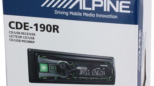 ALPINE CDE-190R RADIO-CD MP3 Player Auto Cu U