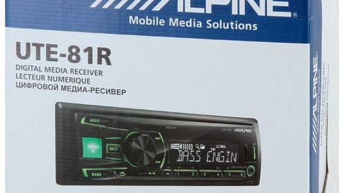 ALPINE UTE-81R RADIO-CD MP3 PLAYER AUTO CU USB MONTAJ CALIFICAT