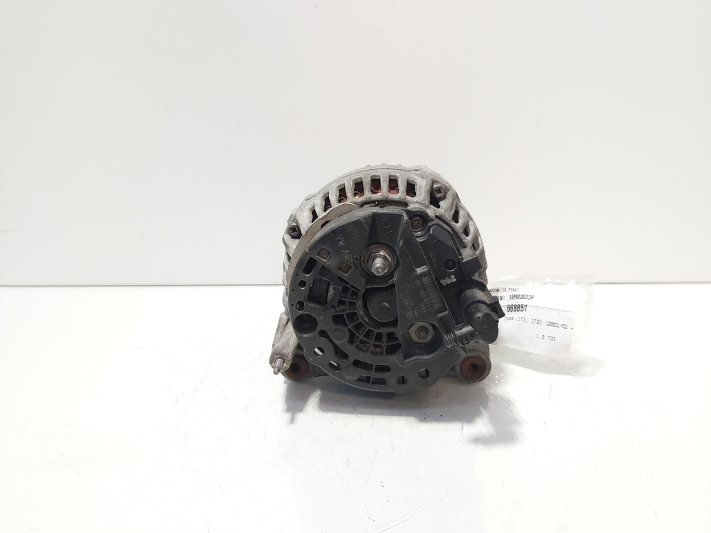 Alternator 140A Bosch, cod 06F903023F, Vw Jetta 3 (1K2) 2.0 TDI, BKD (idi:668851)