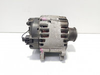 Alternator 140A, Valeo, cod 03L903023A, Skoda Superb II (3T4) 2.0 TDI, CFG (id:216822)