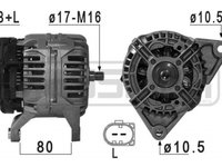 Alternator 209024A ERA pentru Iveco Daily