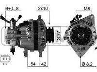 Alternator 210332A ERA pentru Hyundai Galloper Hyundai Terracan