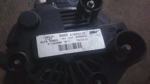 Alternator 51854103 ( 250),,51718499,,46823547,, 51784845 Fiat,Opel,Lancia ,Alfa 1.3 CDTI 75 A-90 A ,ACTE