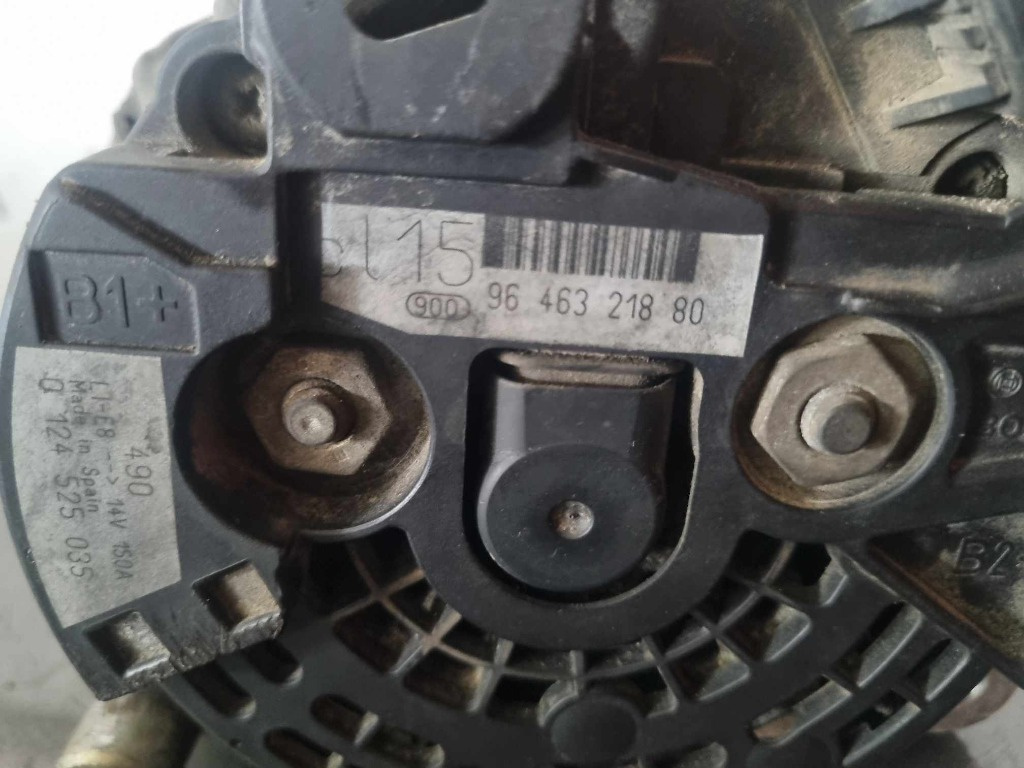 Alternator 9646321880 CITROËN Jumpy I 1