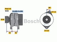 Alternator ALFA ROMEO 156 932 BOSCH 0986040641