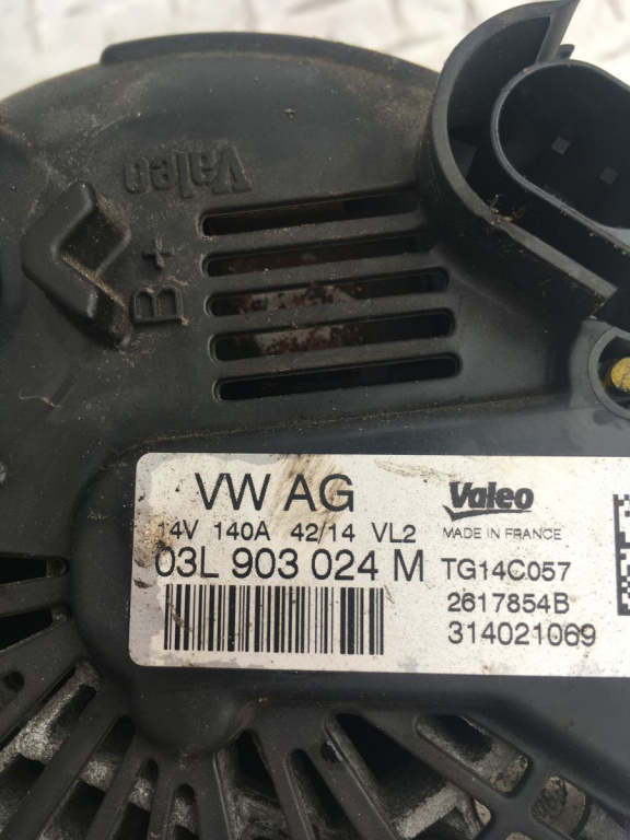 Alternator Audi A1 Q3 VW Caddy 3, Touran