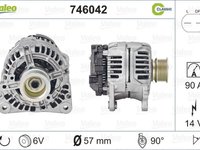 Alternator AUDI A2 8Z0 VALEO 746042