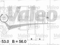 Alternator AUDI A3 8L1 VALEO 436228