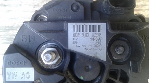 Alternator Audi A3 8P Golf 5 Jetta Octavia 2.0 TDI 06F903023F