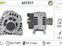 Alternator AUDI A3 8P1 VALEO 437317