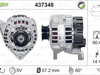 Alternator AUDI A4 8E2 B6 VALEO 437348