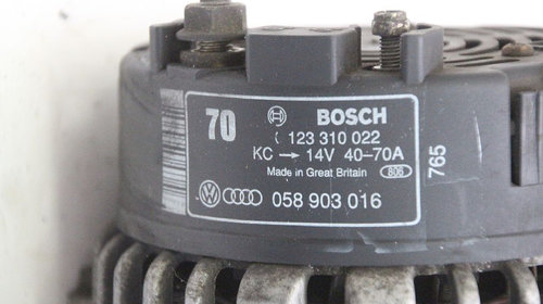 Alternator Audi A4 Avant 1996/03-2001/09 B5 1.8 T T 110KW 150CP Cod 058903016