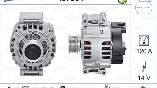 Alternator AUDI A4 Avant 8D5 B5 VALEO 437364