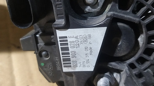 Alternator Audi A4 B5 B5.5 1.9 tdi 028903028E 120A