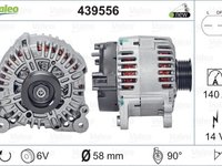 Alternator AUDI A4 Cabriolet 8H7 B6 8HE B7 VALEO 439556