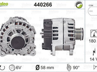 Alternator AUDI A6 4F2 C6 VALEO 440266 PieseDeTop