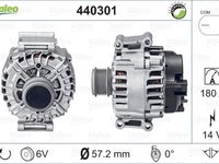 Alternator AUDI A6 4G2 C7 4GC VALEO 440301