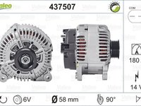 Alternator AUDI A8 4E VALEO 437507