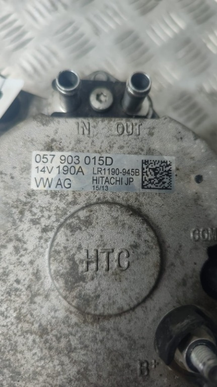 Alternator Audi Q7 4L 4.2 TDI 340cp / 25