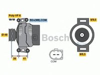 Alternator BMW 1 E81 BOSCH 0124525561