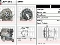 Alternator BMW 1 E81 DELCOREMY DRA4255