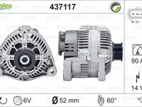 Alternator BMW 3 Cabriolet E36 VALEO 437117