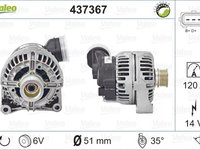 Alternator BMW 3 Cabriolet E36 VALEO 437367