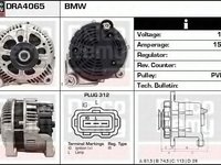 Alternator BMW 5 Touring E39 DELCOREMY DRA4065