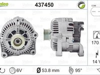 Alternator BMW 6 Cabriolet E64 VALEO 437450