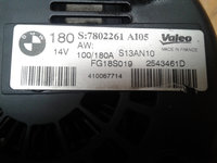 Alternator BMW Seria 5, E60, 520 d, N47, 163CP, 7802261