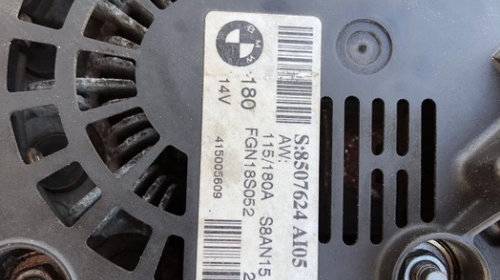 ALTERNATOR BMW X1 SDRIVE, 184CP, EURO 6,2015,N47N, KM RULATI 160.000