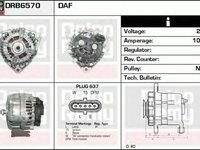 Alternator BOVA Futura DELCO REMY DRB6570