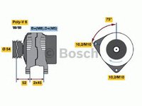 Alternator CITROEN C15 VD- BOSCH 0986042071