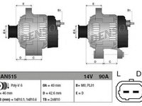 Alternator CITROEN C2 JM DENSO DAN515