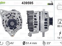 Alternator CITROEN C4 Grand Picasso II VALEO 439595