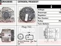 Alternator CITROEN C4 II B7 DELCOREMY DRA0895