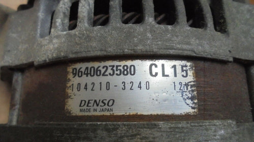 Alternator Citroen C5 I Break 2001/06-2004/08 1.8 16V 85KW 115CP Cod 9640623580