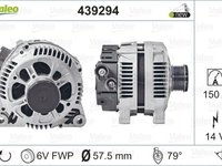 Alternator CITROEN C5 II RC VALEO 439294