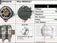 Alternator CITROEN C6 TD DELCOREMY DRA3818