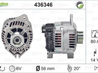 Alternator CITROEN JUMPER bus 230P VALEO 436346