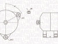 ALTERNATOR CITROEN JUMPER II Platform/Chassis 3.0 HDi 180 3.0 HDi 145 3.0 HDi 160 146cp 157cp 177cp MAGNETI MARELLI 063731913010 2006 2007 2008 2009 2010 2011 2012 2013 2014 2015