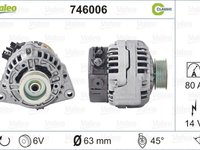 Alternator CITROEN ZX N2 VALEO 746006