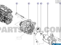 ALTERNATOR CLIO IV AN 2019 COD 231002243R PIESA NOUA IN STOC